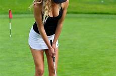 golfer golfers lpga paige spiranac golfing pga minis jupes est feminin schönste observe partager avenir