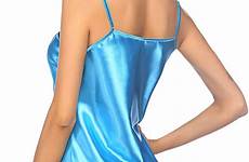 satin short chemise sleepwear women nightgown nightwear mini slip avidlove ebay nightie polyester made
