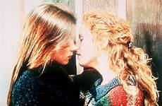 brookside friel kissing kisses lesbians jordache channel liverpoolecho stephenson clemence storylines played groundbreaking 1982