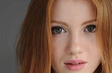 amelia redhead calley redheads isobella unedited freckles beautifulfemales