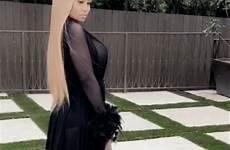 chyna blac dropping jaw braless sheer gown scroll down video goes