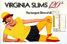 virginia slims ad 1985 cigarette 120 long ads cigarettes 120s adverts women smoking retro musings advertising story ghostofthedoll according law
