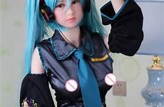 anime doll sex miku hatsune dolls japanese cosplay vagina silicone big real ass size breast skeleton realistic huge 165cm beauty