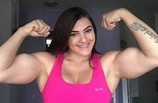 female sestrem huge bodybuilder biceps jessica jéssica strong big girl muscles very she abs