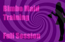 bimbo training hypnosis session