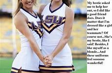 cheerleaders sissy cheerleader cheerleading possession feminization transgender girly spottycat44