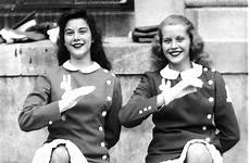saddle cheerleaders 1940s 1940 frenchie 40s emerson