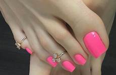 toes nails beautiful long toe feet sexy toenails pink pretty pedicure most gorgeous perfect rings hot foot nail pedicures seen