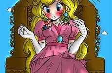 peach princess mario teru super drawings anime fan hot choose board deviantart link