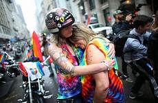 gay pride parade parades celebrate marchers sex supreme court ruling jubilant very nyc york na
