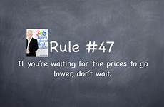 rule prices go waiting wait lower if don re