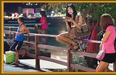pattaya beach road thailand girls customer