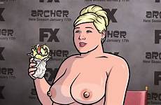 archer pam hentai dog poovey luscious hot licks larger another super she get bbw blonde humungous bags even fun her