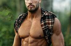 men hunks hot muscle sexy hairy brown muscular bearded