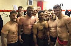 rugby players locker room men football wolfpack shirtless league sport toronto sports man choose board