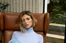 anja rubik zara unmissable photoshoot straight