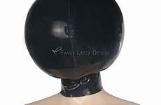 fetish latex rubber inflatable ball hoods sexy bondage cocoon balloon inflateable breath masks plus play size tube tt larger sniff