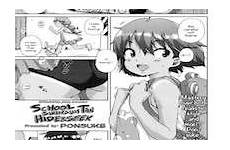 swimsuit school hide seek tan read hentai original manga hentai2read ponsuke