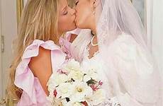 wedding lesbian girls brides kissing two making lesbians show women bride bridesmaid girl dresses choose board