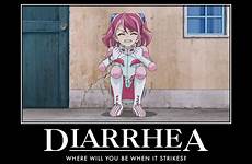 anime girl diarrhea crunchyroll motivational posters read forum first