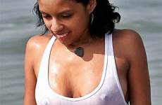 through nipple girl desi visible swimsuit indian nipples poking top hard babes sex hairy her