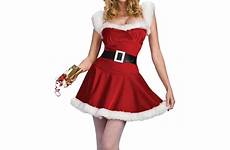 costume sexy santa dress women jingle adult claus costumes ms large mrs christmas belt size medium top miss shipping partybell