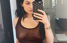 jenner kylie thru boobs celeb pierced off nips top shows her jihad