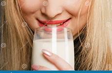 drinking milk blond woman preview