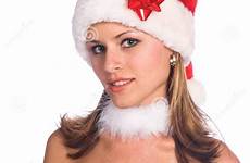 santa sexy helper stock christmas claus isolated ms over white dreamstime