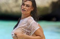 myla dalbesio sports swimsuit illustrated nude sexy edition bikini si issue topless wet shirt photoshoot hot mesh picture swimsuits models