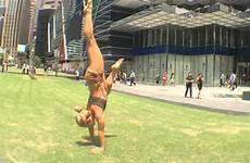 handstand splits yoga