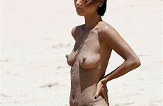 ling bai beach nipples hawaii nude topless actress her asian upskirt flashes boobs celebs tumblr tan