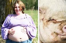 pig woman raped pregnant she claims impregnated boar golf ng texas tori piggy playing nairaland pictured her after angie houston