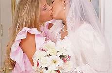 wedding girls lesbian brides kissing two lesbians show women making bride bridesmaid dresses girl choose board