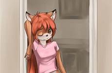 furry fox female xxx anthro pussy bottomless fur solo canine looking respond edit rule