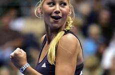 tennis anna kournikova hot player female women players stars court wta world celebrates teamtennis point event during top outfits ann