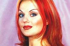 geri halliwell spice ginger makeup hairstyle instyle