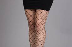 stockings fishnet length