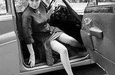 vintage car lady ladies stepping claudia islas joven seat flashbak driver drivers article