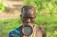 african big lip tribe plate surma woman miroslav liska ethiopia photograph uploaded which