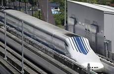 train maglev magnetic levitation japan china secretary rides transportation foxx wsj japanese yamanashi prefecture run test during june hour per