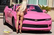 morgan sexy frenchy angelique malibu bikini her aznude washing tiny wearing while pink car recommended stories