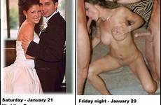 smutty bride caption beforeafter
