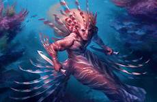 mythical mermaid alien merfolk filet mtg mar poisonous