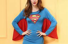 women supergirl cosplay sexy slutty sex super girl erotic dresses dress clothing wear costumes female superhero style fitted euro lingerie