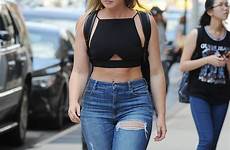 iskra lawrence jeans ripped york hawtcelebs