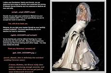 marriage captions wedding deviantart tg caption forced working transgender brides wife man