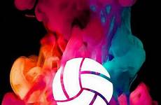 volleyball wallpaper background voleibol backgrounds wallpapers fondo smoke cool pantalla voley iphone aesthetic fondos ball colorful painting color choose board