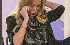 aisleyne tears horgan wallace breaks falls floor her call down waved continued hands put head air hand she