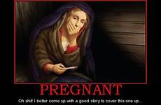 funny shit christian mary virgin pregnant pregnancy witch test choose board oh